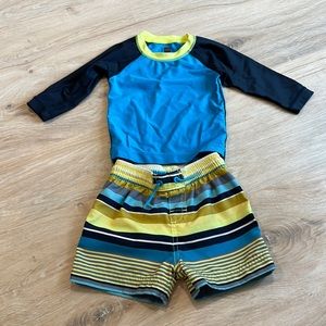 Tea collection baby boy swim set